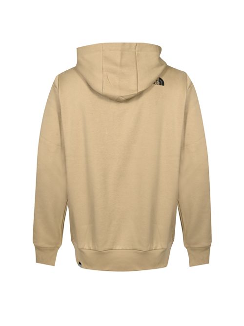 Felpa Fine con cappuccio in cotone Sabbia The North Face | NF0A89EUBOX1